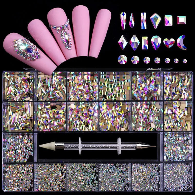 Variety crystal AB mixed box