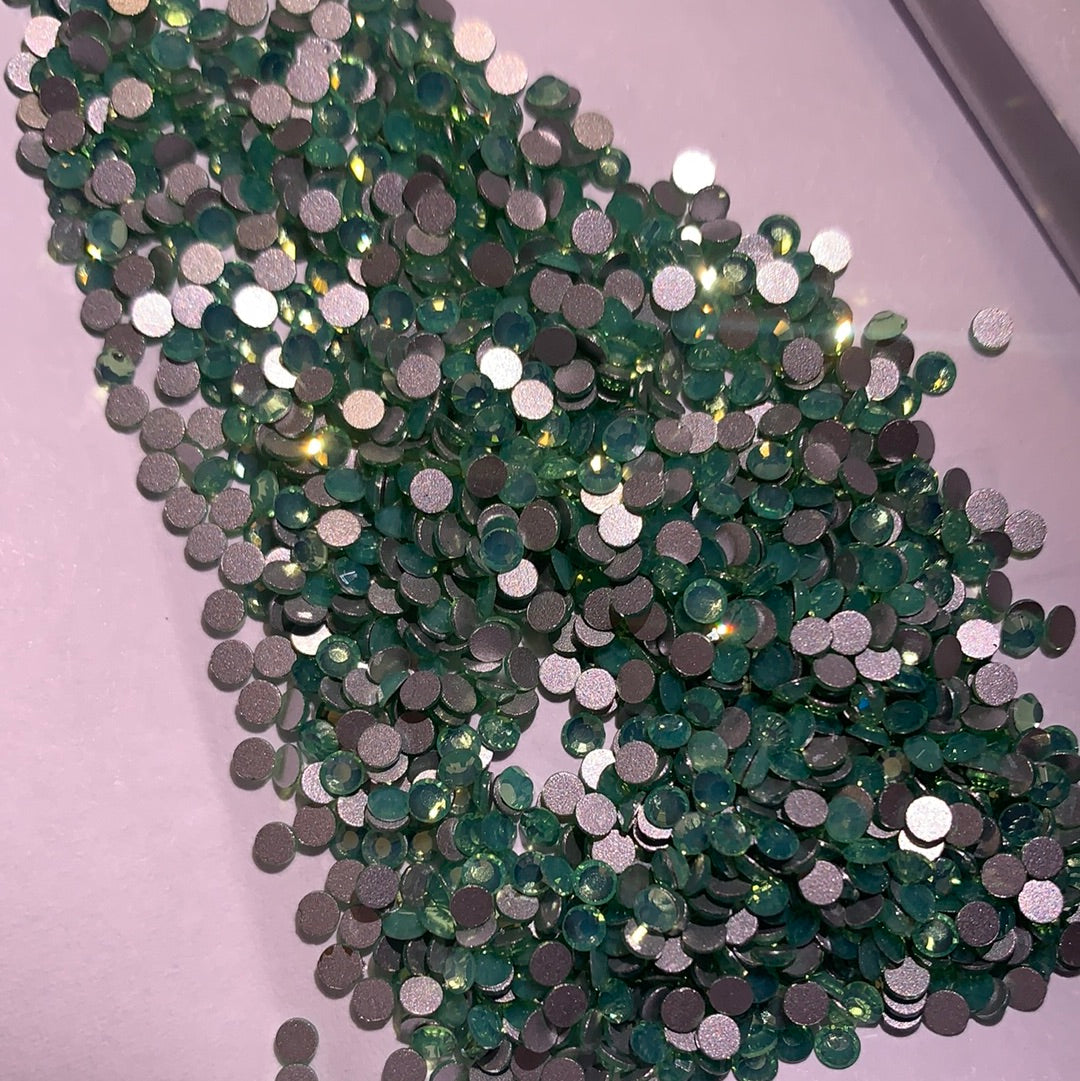 Luxury crystals green opal