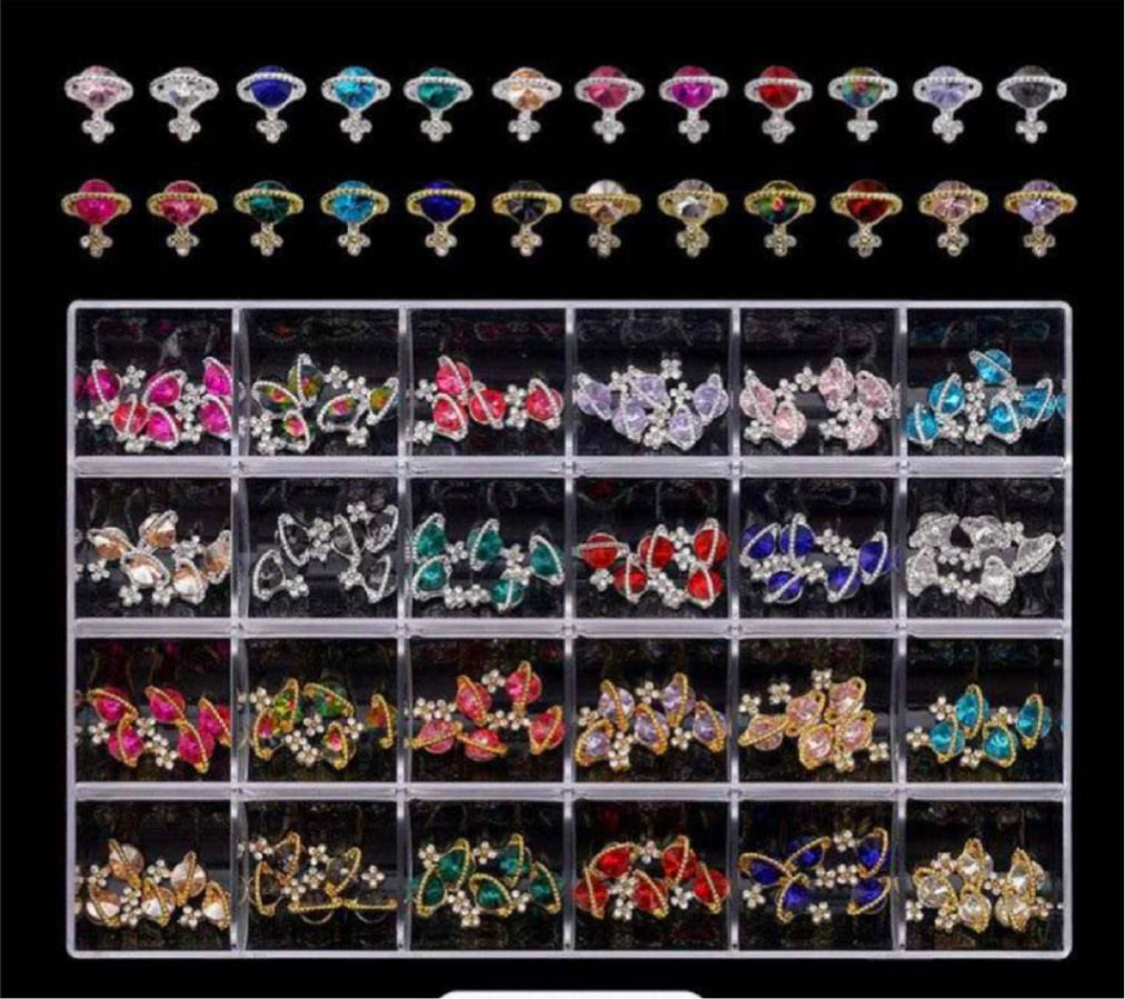 Planet zirconia charms