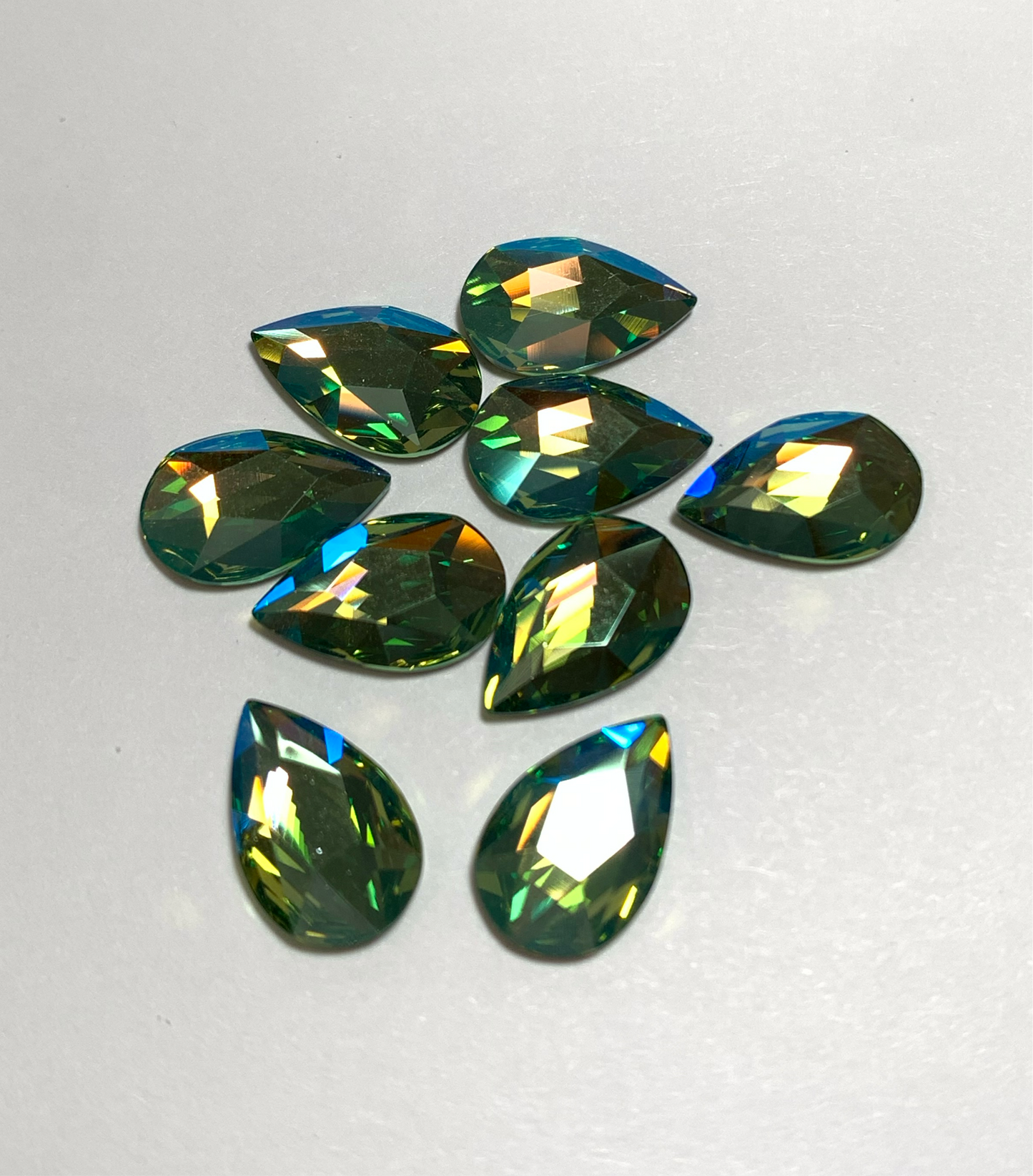 2303 pear peridot ab