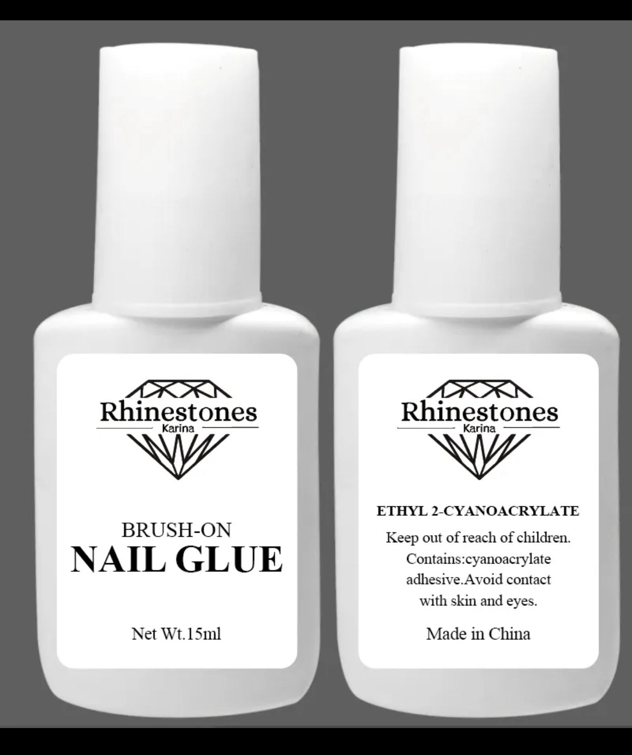 Brush nail glue