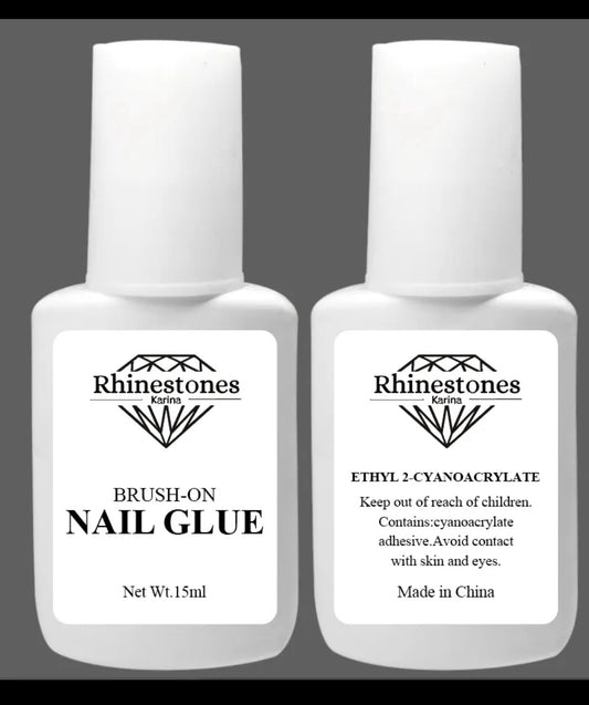 Brush nail glue