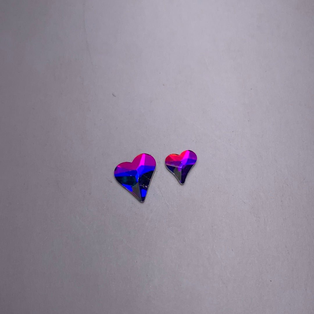 Luxury crystal Ab heart shape