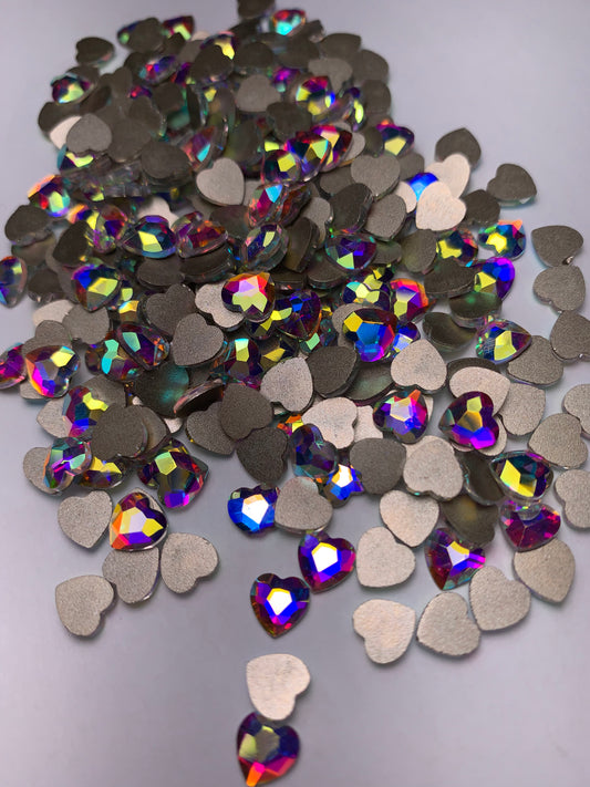 Luxury crystal Ab heart shape