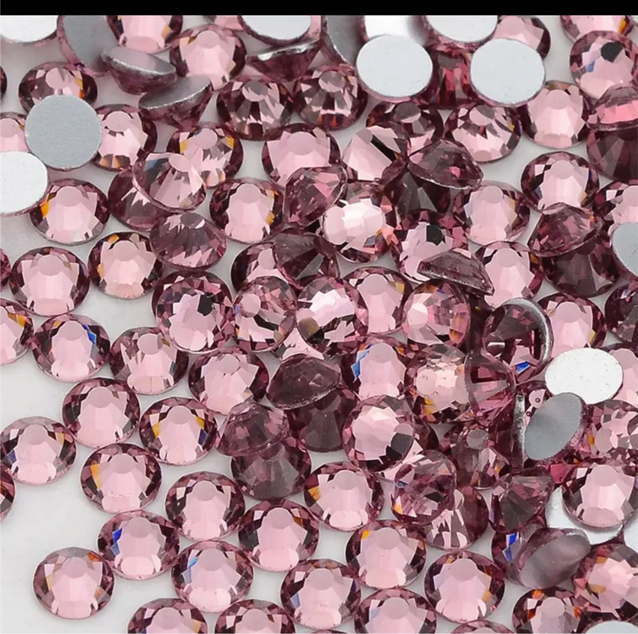 Luxury crystals light amethyst