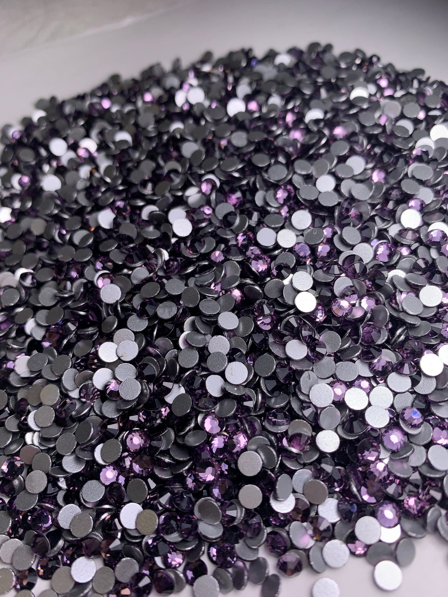 Luxury crystals violet