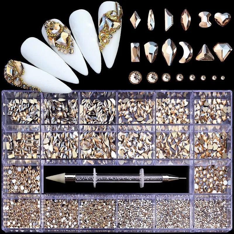 Variety golden crystal mixed box