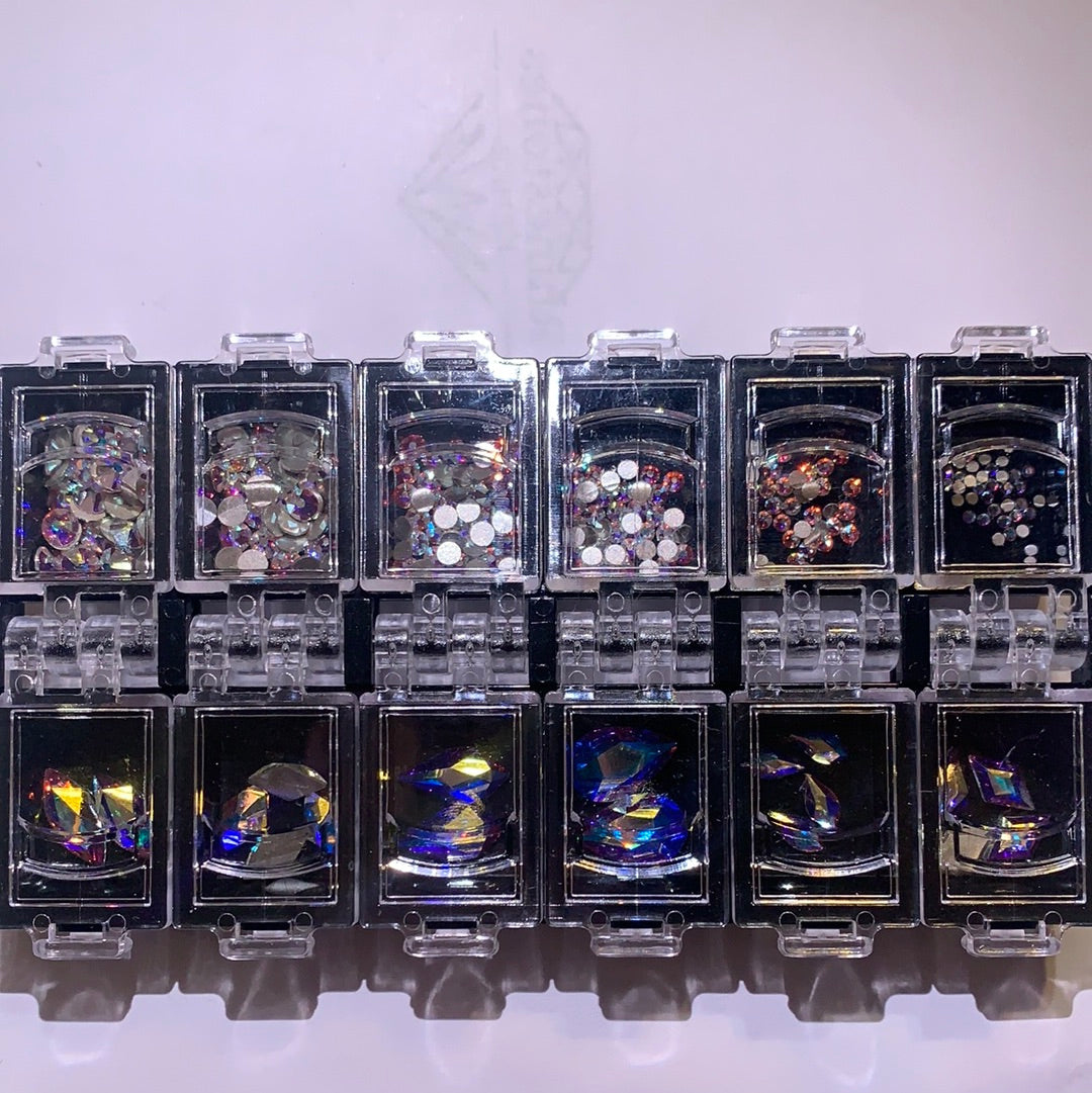 Swarovski Variety sizes and shapes crystal AB