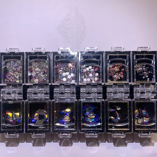Swarovski Variety sizes and shapes crystal AB