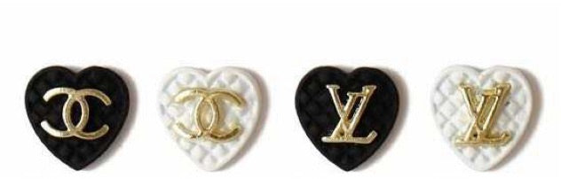 Heart designer charms