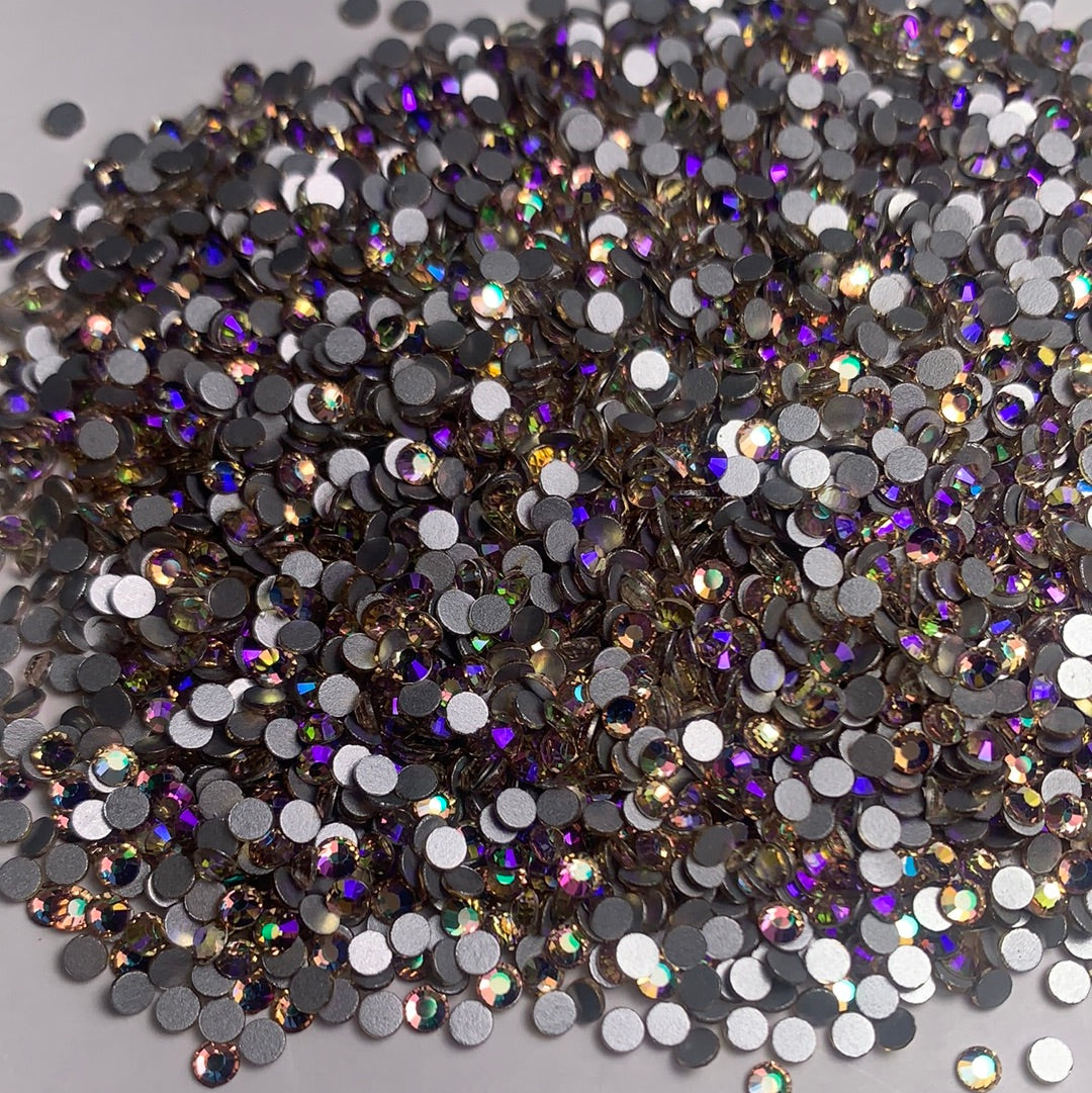 Luxury purple crystal ss10