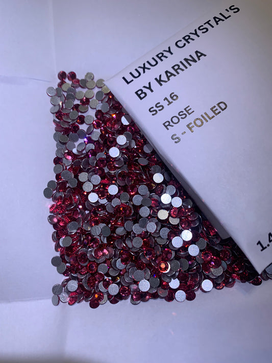 Luxury crystals rose