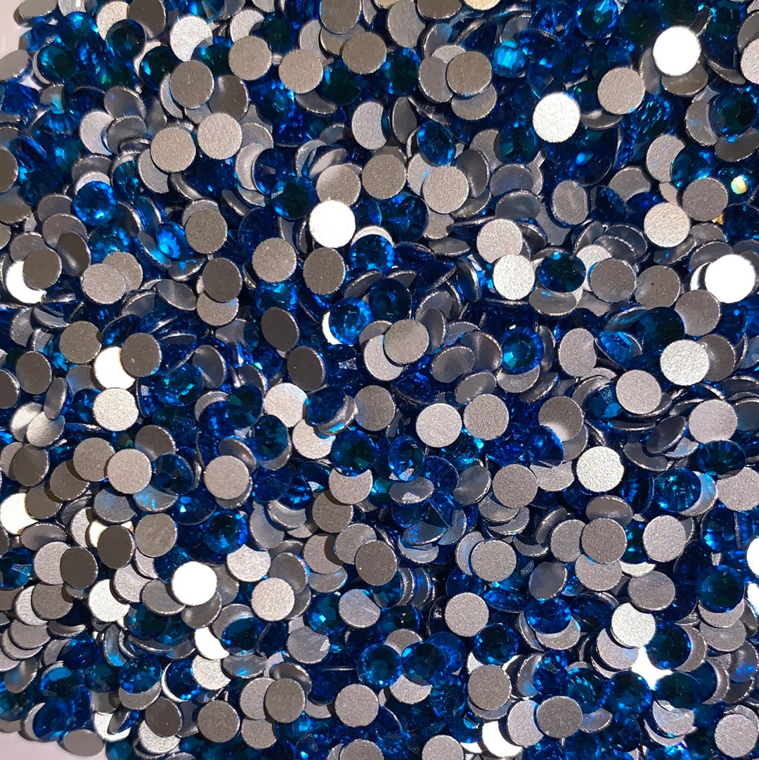 Luxury crystals Capri blue