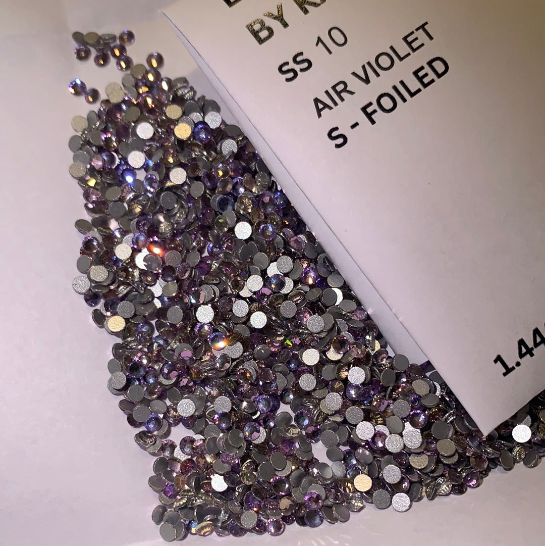 Luxury crystals air violet