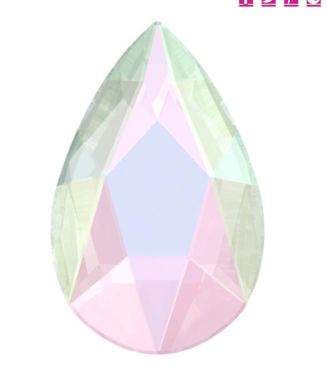 2303 pear crystal AB