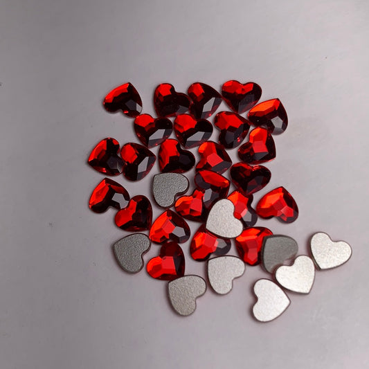2808 Siam heart flatback