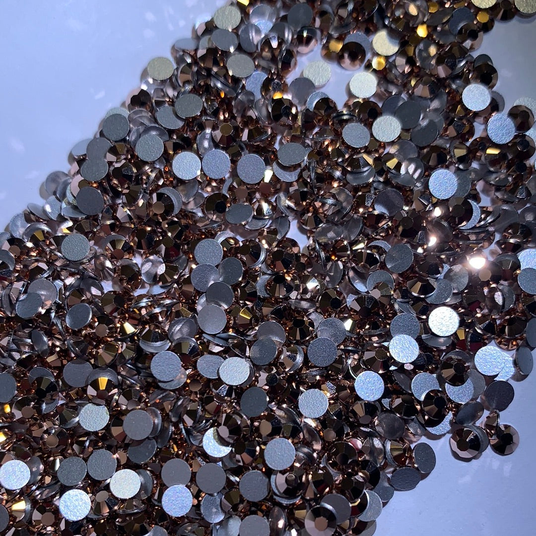 Austrian crystals rose gold