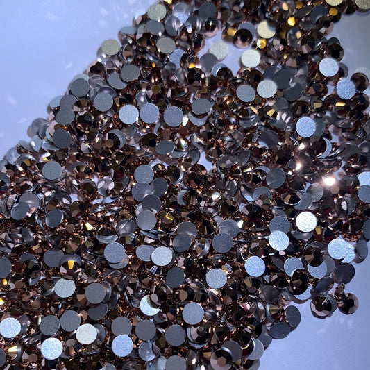 Austrian crystals rose gold