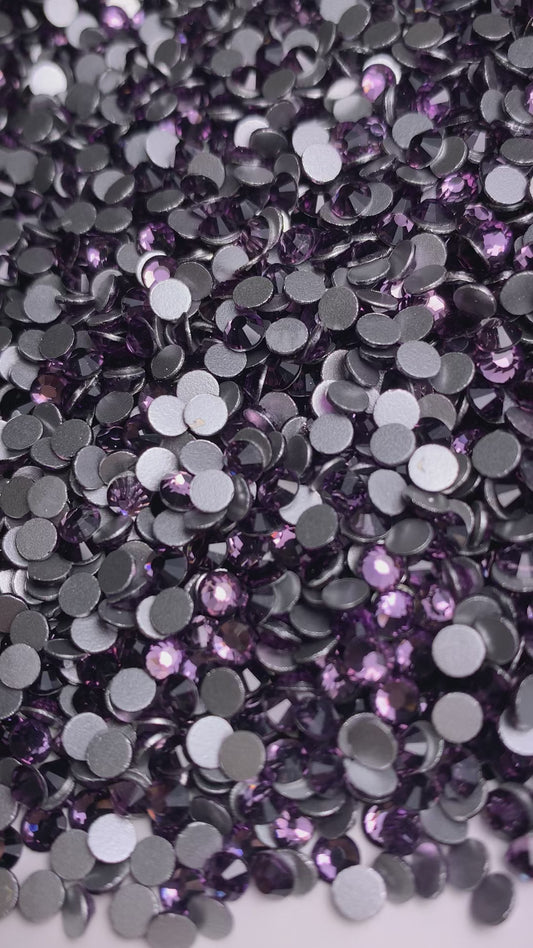 Luxury crystals violet